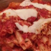 Manicotti Parmigiana