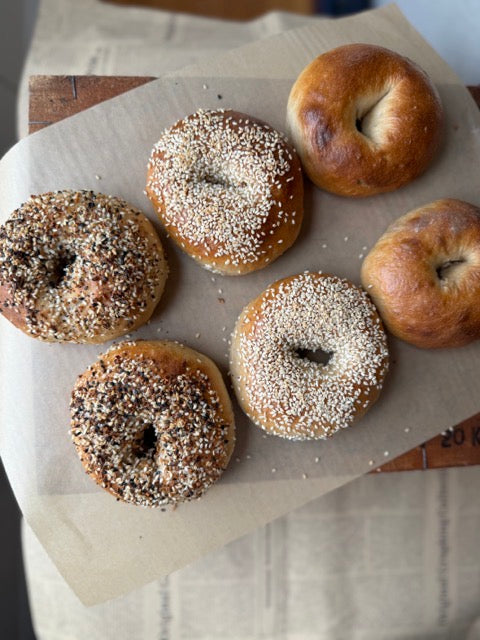 Organic Sourdough Bagels - Choose From Multiple Flavors