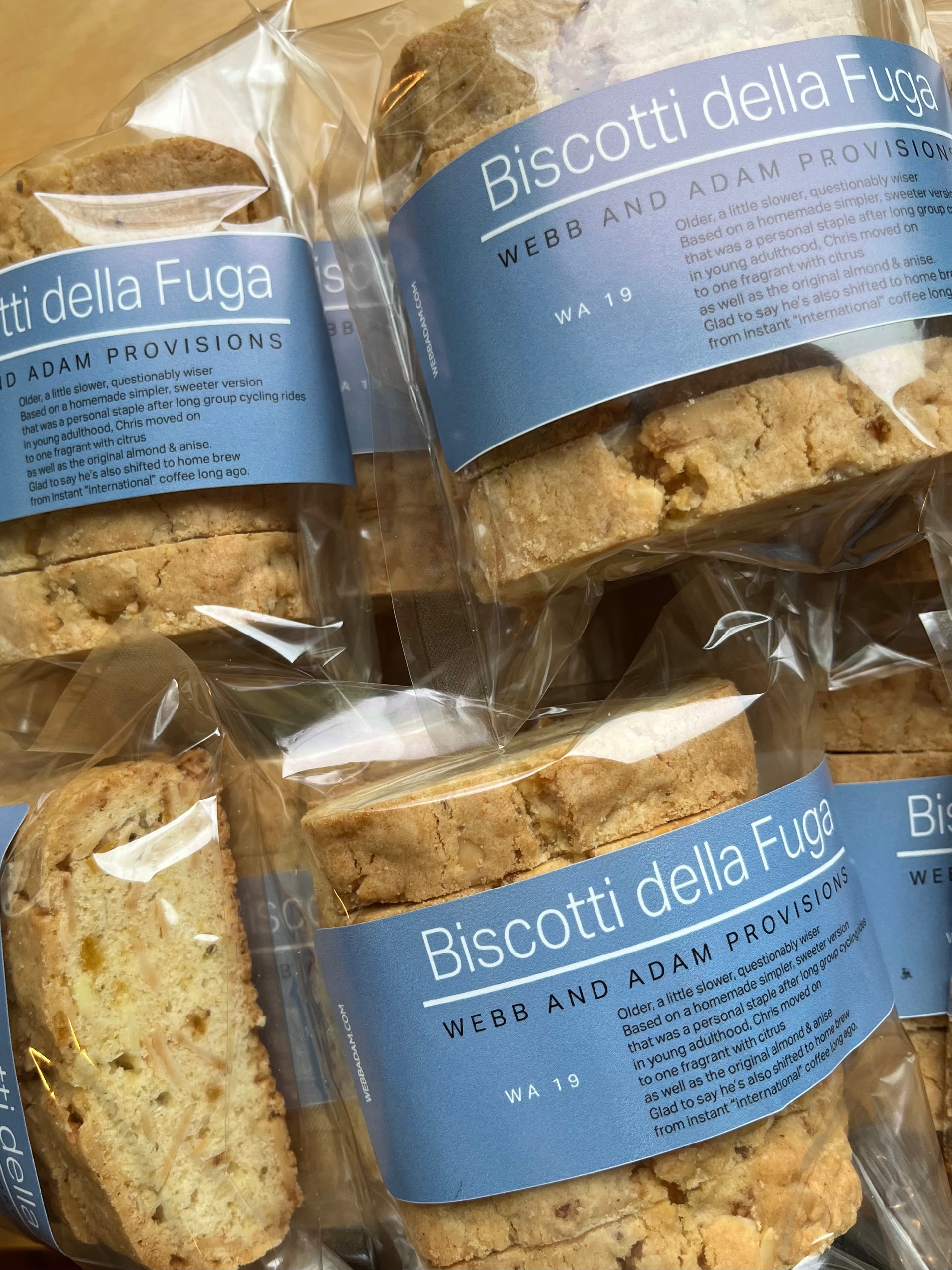 Biscotti Della Fuga - 5 Pieces - 4.8ox (135g)