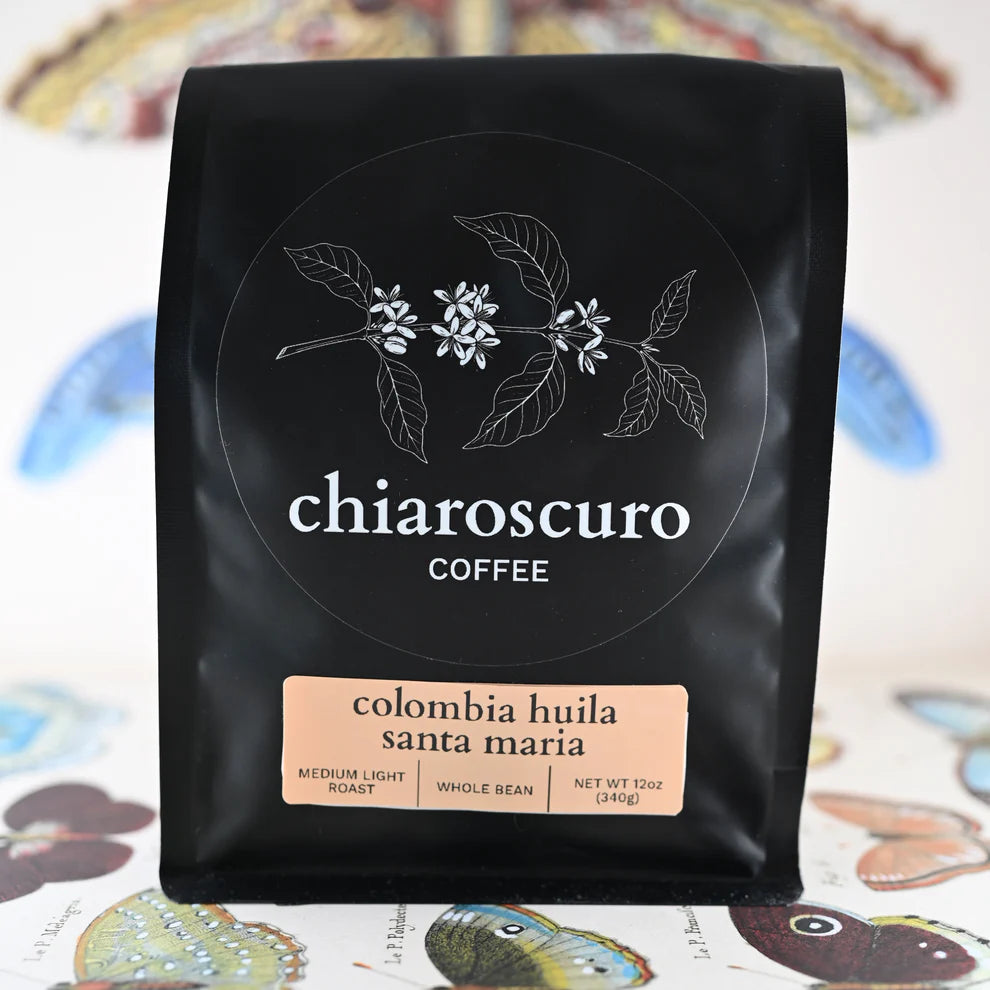 Columbia Huila Single Origin - Whole Bean - Medium to light - 12oz
