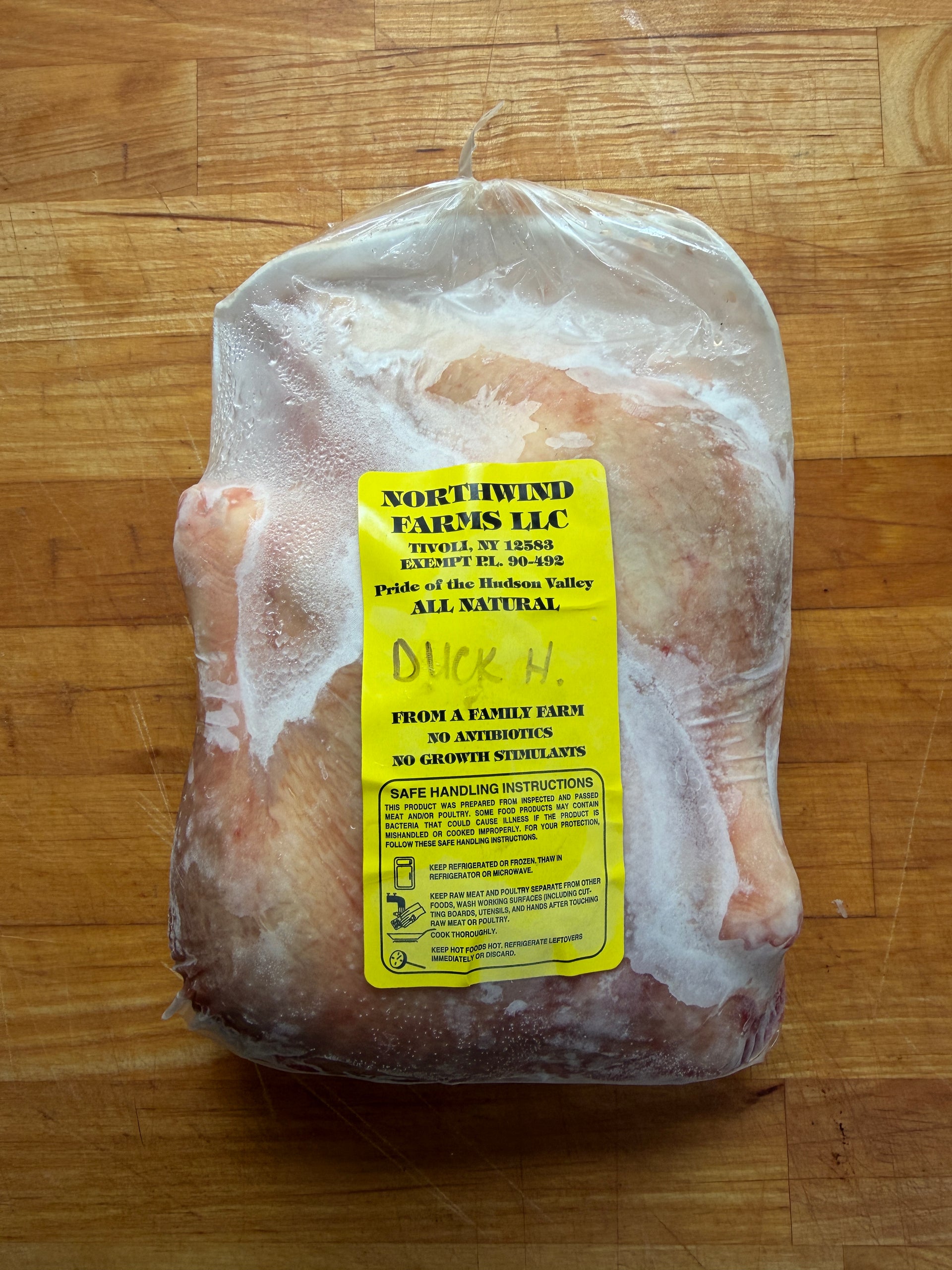 Duck Hindquarters - 2pk, 2lb average