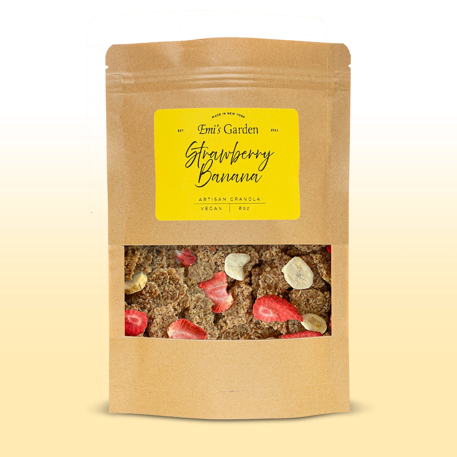 Strawberry/Banana Granola - 8oz