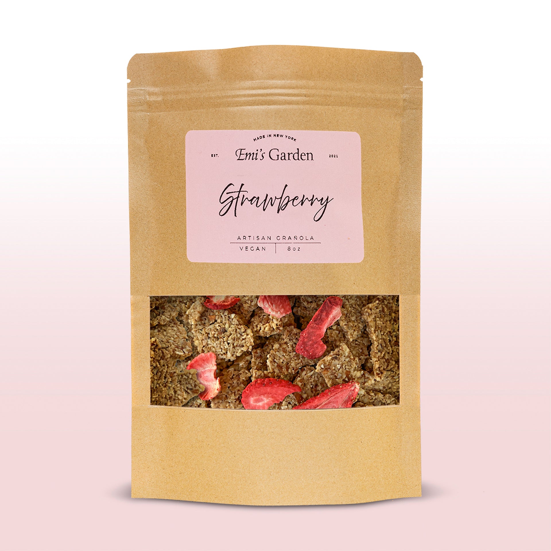 Strawberry Granola - 8oz