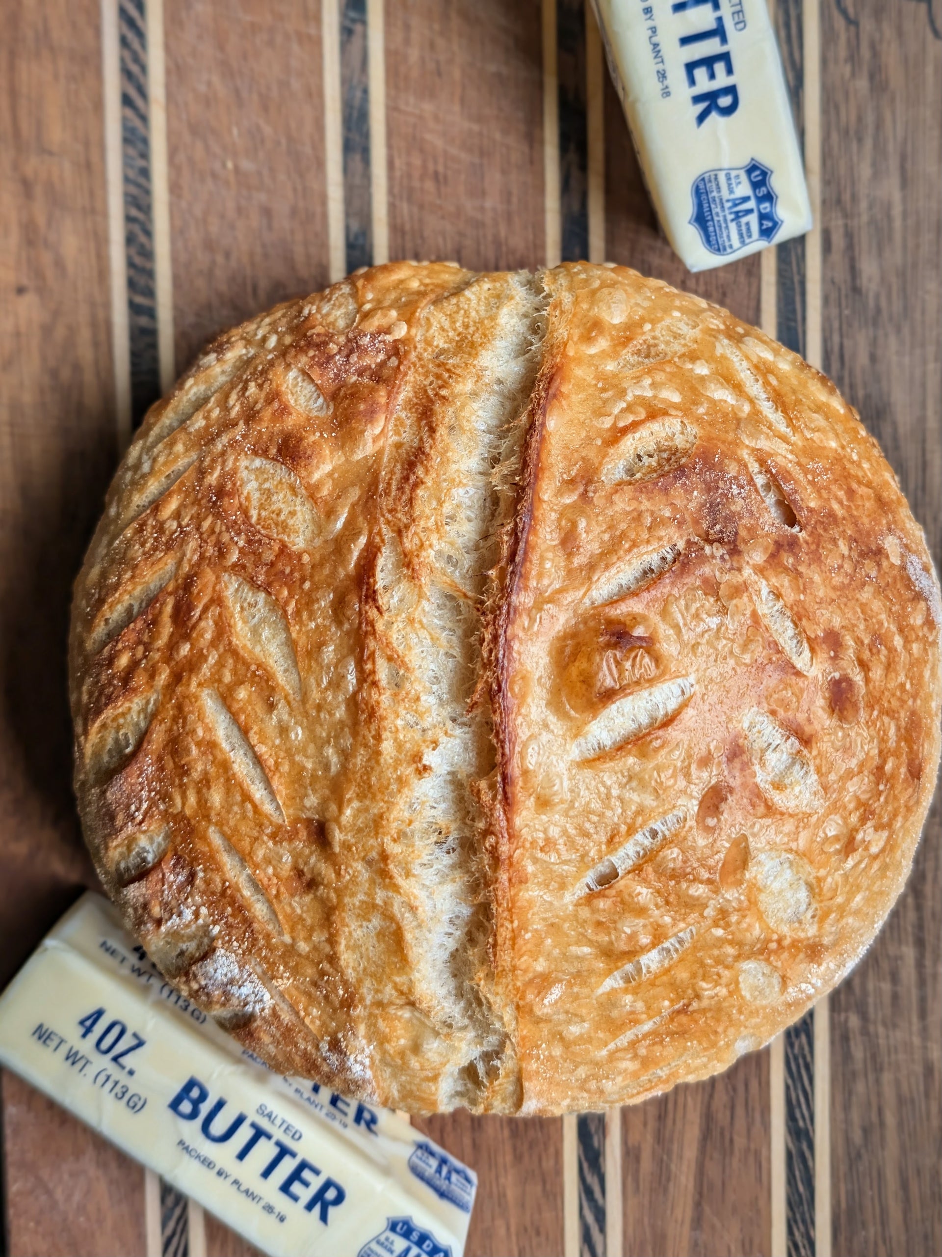 Croissant Sourdough Loaf