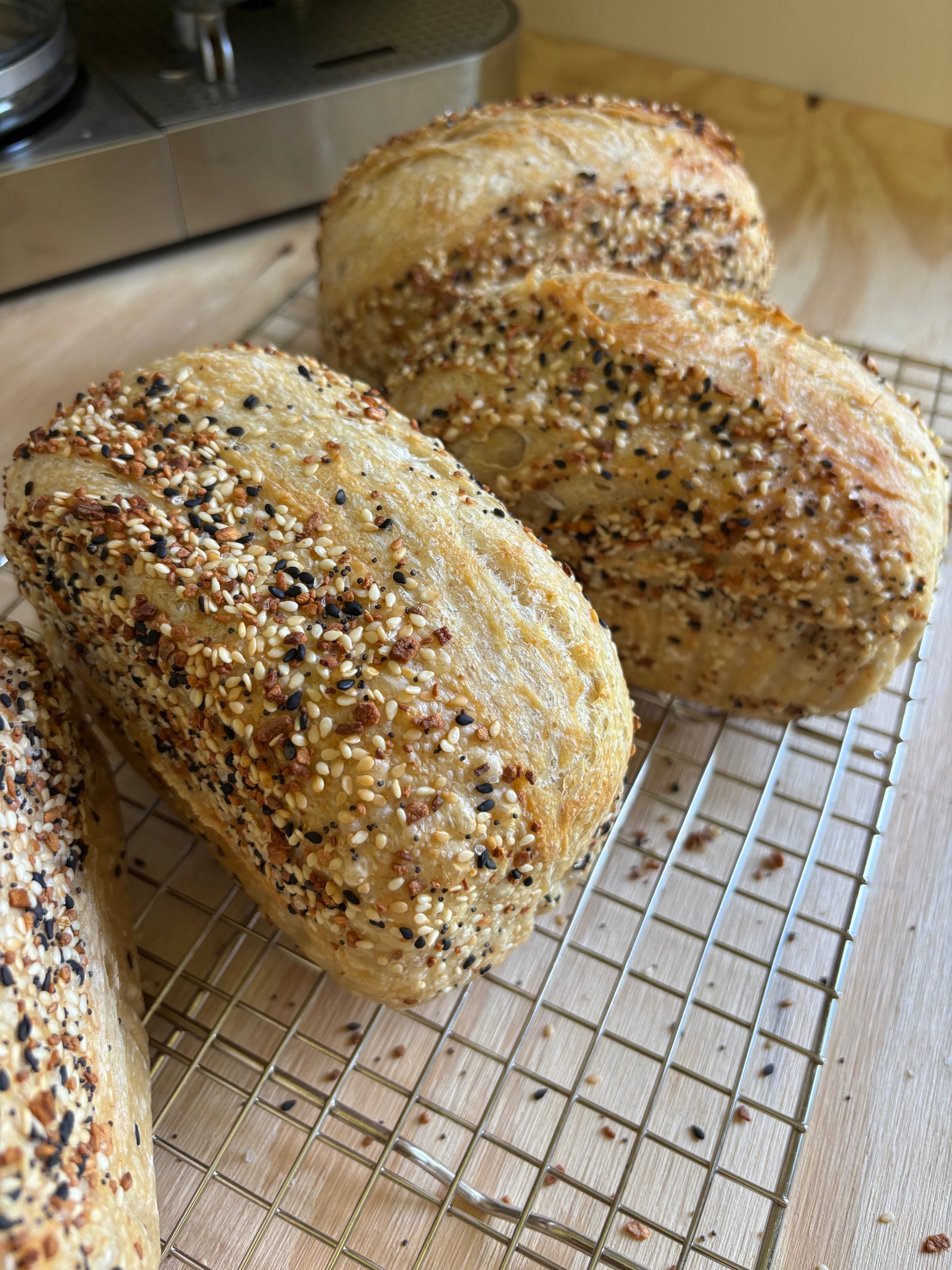 Organic Mini Sourdough Loaf - Everything