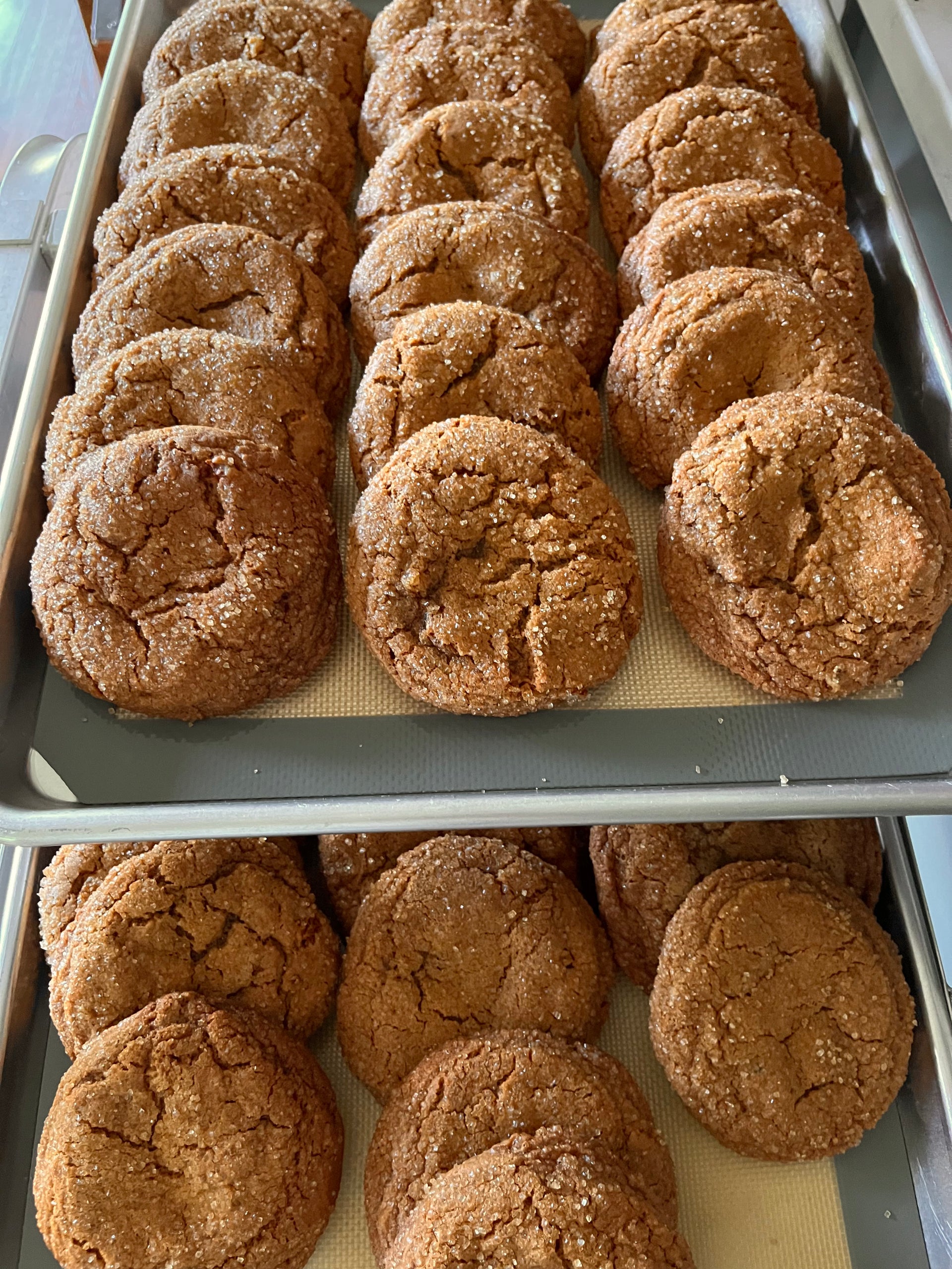 5 Spice Ginger Molasses Cookies - 2 Count