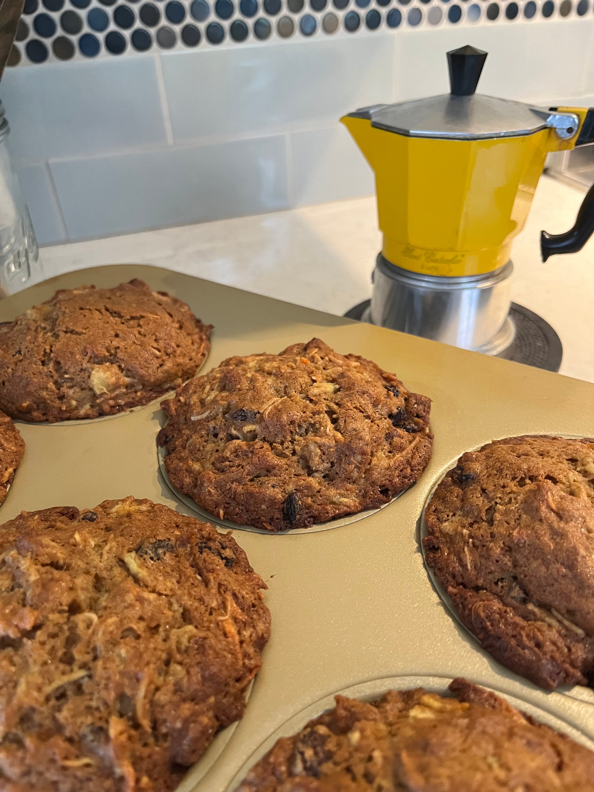 Chunky Gold Mattina Muffins - 3 Count
