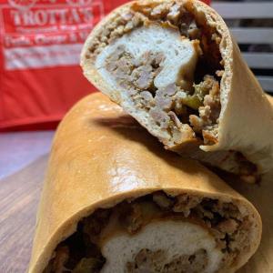 Sausage and Pepper Stromboli