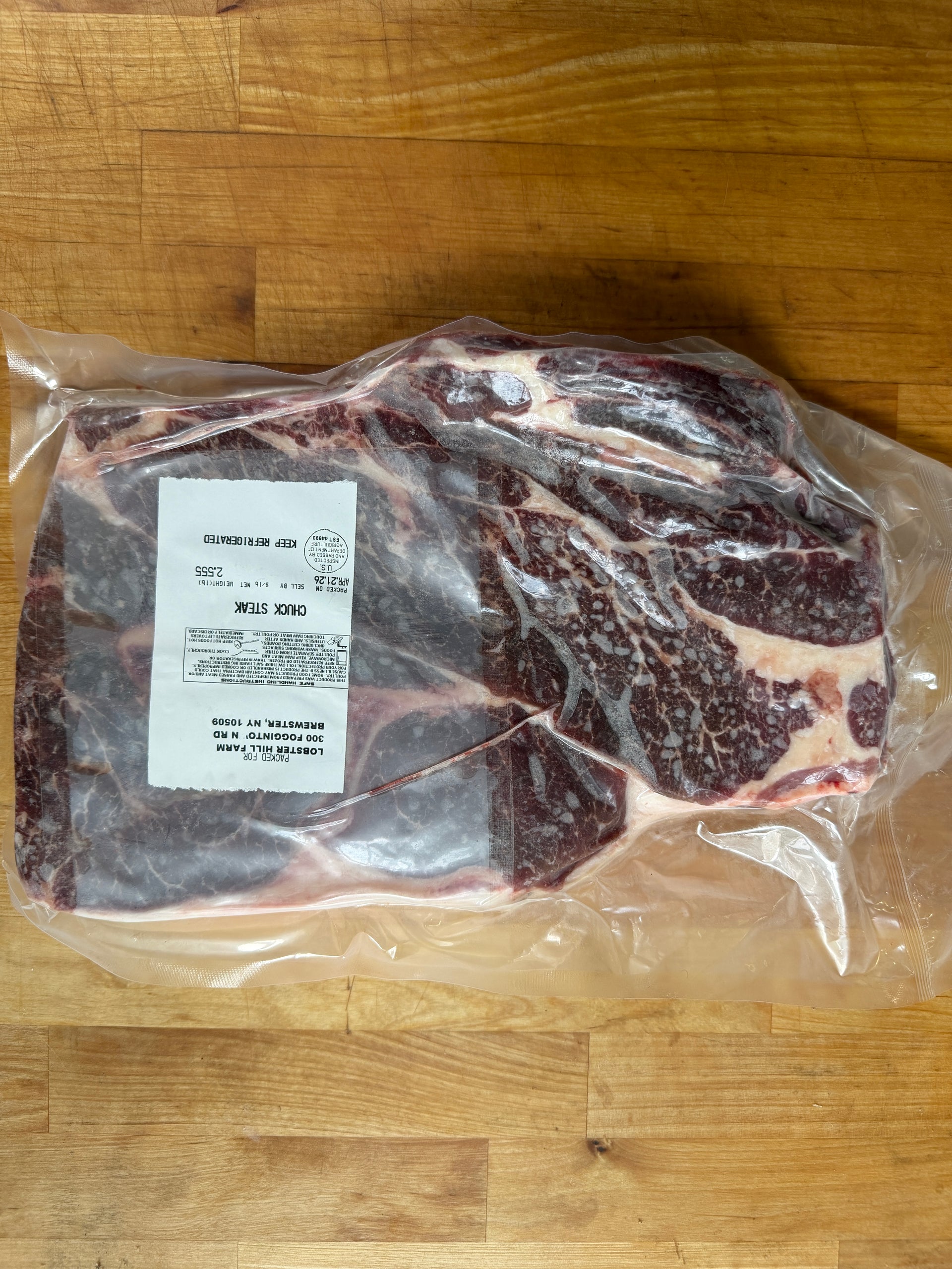 Beef Chuck Steak