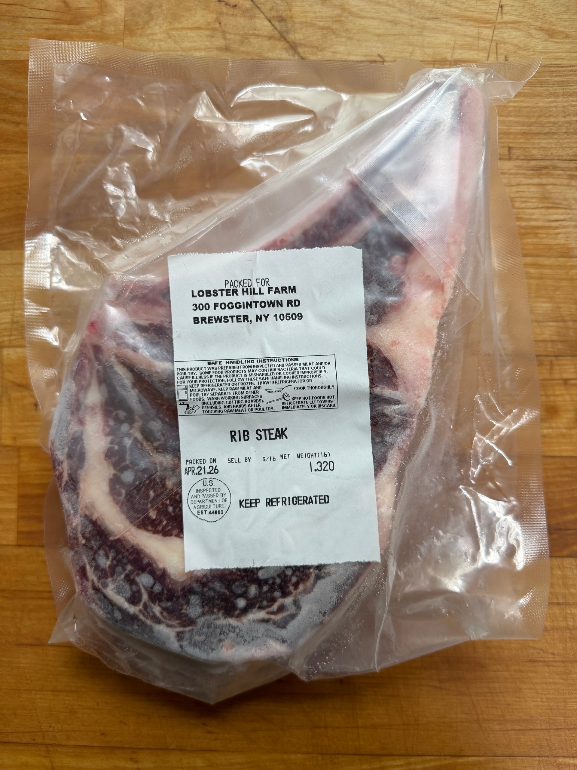 Beef Rib Steak