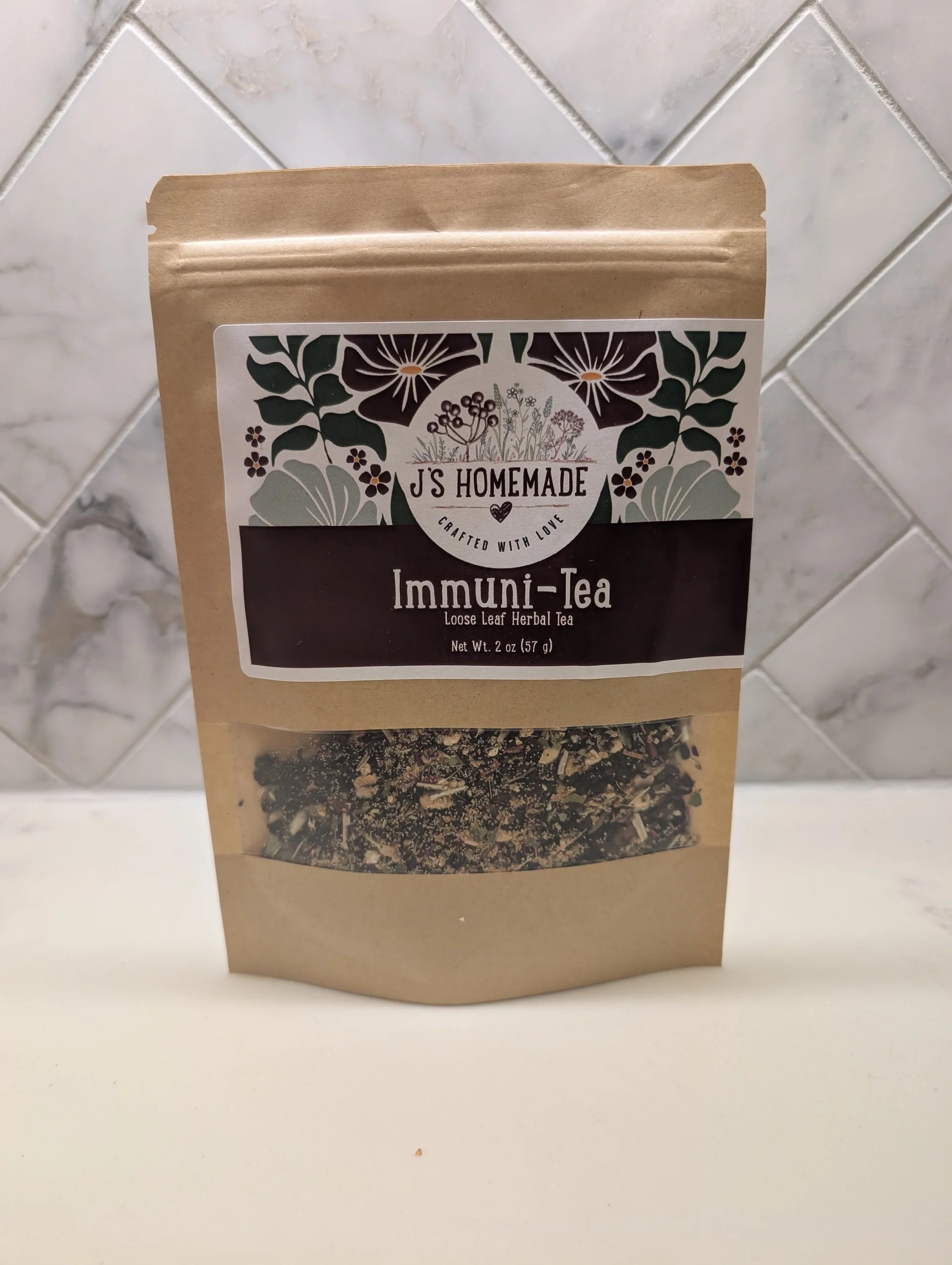 J's Homemade Immunity - Tea - 2oz